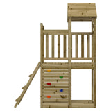 Play Tower Brown 110.5 x 52.5 x 214 cm Solid Impregnated Wood 3417204