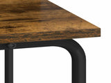 Desk with Storage Smoked Oak 60 x 50 x 91 cm 8008016