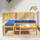 Cushion 6 pcs Royal Blue 40 x 40 x 8 cm Oxford Fabric 42001605