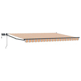 Manual Retractable Awning with LEDs 4 x 3 m 3419465