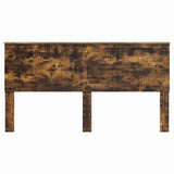 Headboard with Headboard Smoked Oak 180 cm Engineered wood 887731