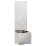 Garden Privacy Screen Sliver 50 x 150 cm Stainless steel 876459