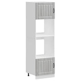 Oven Cabinets 2 pcs Kalmar Grey Sonoma Engineered Wood 3315047