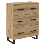 Highboard 2 pcs Artisan Oak 69.5 x 34 x 180 cm 3415950