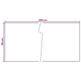 Balcony Screen Dark Grey 300 x 90 cm Poly Rattan 42032613