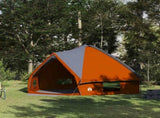 Teepee Tent 10-Person Grey and Orange 567 x 470 x 242 cm 42004067