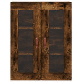 Wall Mounted Cabinets 2 pcs Smoked Oak Engineered Wood 3197918