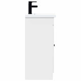 Bathroom Vanity with Sink High Gloss White 42 x 40 x 84.5 cm 890028