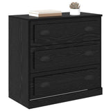 Sideboard Black Oak 70 x 35.5 x 67.5 cm Engineered Wood 881354