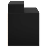 Cat House Black 42.5 x 40 x 53.5 cm Engineered Wood 8000690