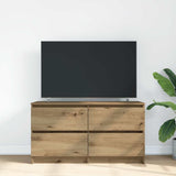 TV Cabinet Artisan Oak 100x35x54 cm Engineered Wood 861804