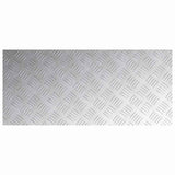 Stair Tread Rectangular 4 pcs Silver 90 x 40 cm Aluminium 4104336
