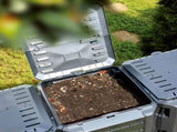 Garden Composter Black 1200 L 312274