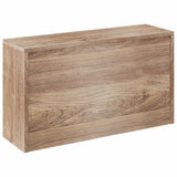 Shoe Storage Bench Oak 80x24x45 cm 243049