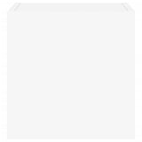 TV Wall Cabinets with LED Lights 2 pcs White 30.5x35x30 cm 837219