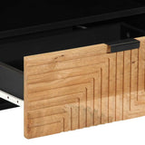 TV Cabinet with Drawer Brown 80 x 33 x 46 cm Solid Mango Wood 4017773