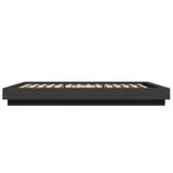 Bed Frame without Mattress Black 120x200 cm 3281197