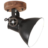 320514 Industrial Wall/Ceiling Lamps 2 pcs Black 20x25 cm E27