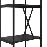 Bookshelf Black Oak 40 x 30 x 183 cm Engineered wood 879869