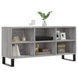 TV Cabinet Grey Sonoma 103.5x30x50 cm Engineered Wood 827002
