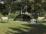 Tent with Roof with Storage Grey and Black 236 x 150 x 136 cm 42001019