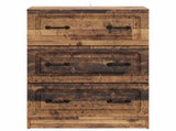 Drawer Cabinet Old Wood 66 x 34.5 x 87 cm Engineered Wood 895763