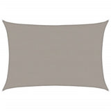 Sunshade Sail 160 g/m Rectangular Light Grey 4x5 m HDPE 4001990