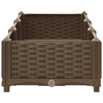 ZNTS Raised Bed 120x40x23 cm Polypropylene 316513