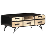 287871 Coffee Table 100x50x40 cm Solid Mango Wood
