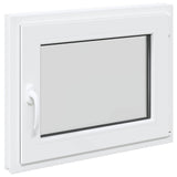 Basement Window RISOR 70 x 60 cm PVC and Glass 42047866