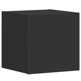 3 Piece TV Cabinet Set Black Engineered Wood 3078759