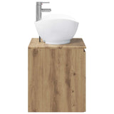 Bathroom Furniture Set Artisan Oak Engineered Wood 3404349