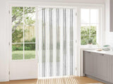 Insect Curtain Chenille Light Grey and White 90 x 220 cm 42034416