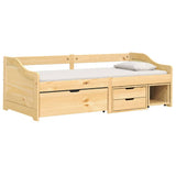 Day Bed with 3 Drawers without Mattress "IRUN" 90x200 cm 3185213
