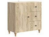 Sideboard Sonoma Oak 66 x 34.5 x 90 cm Engineered Wood 894167