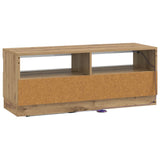 LED TV Cabinet Artisan Oak Engineered Wood 897434