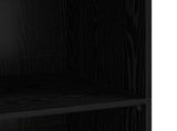 Highboard Black Oak 70 x 41 x 124 cm Engineered Wood 8015672