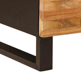 Sideboard 3 pcs Brown 60 x 33 x 75 cm Solid Mango Wood 3310101