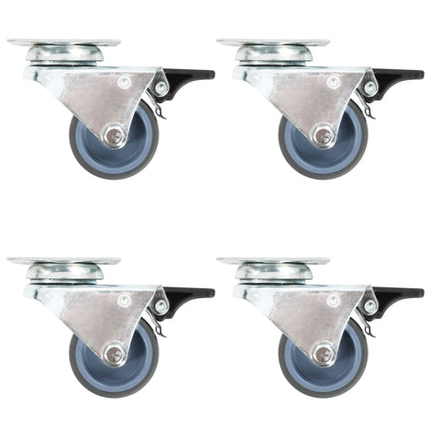 32 pcs Twin-wheel Swivel Casters 50 mm 277930