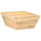 Coffee Table V-shape 66x66x30 cm Solid Mango Wood 320387