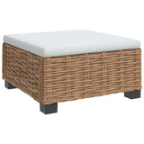 2 pcs Rattan Lounge Set with Cushions GENDT Natural Rattan 42034409
