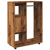 Wardrobe Old Wood 80x40x110 cm Engineered Wood 856668