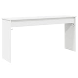 Keyboard Stand White 130 x 32 x 64 cm Engineered Wood 899479