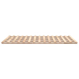 Bed Frame without Mattress 200x200 cm Solid Wood Pine 824558