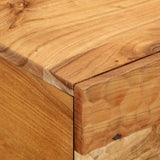 Coffee Table 80x50x40 cm Solid Wood Acacia 356859