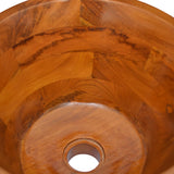 Basin Solid Teak Wood 40x20 cm 326161