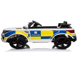 Dual Drive 12V 7Ah Police Car with 2.4G Remote Control White 06749268