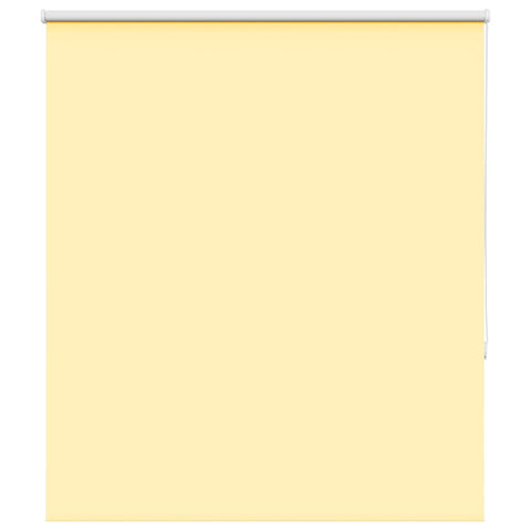 ZNTS Roller Blind Blackout Yellow 135x175 cm Fabric Width 131.6 cm Polyester 4012071