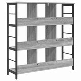 Bookshelf Grey Sonoma 102 x 32 x 104.5 cm Engineered Wood 884009