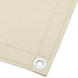 Balcony Screen Cream 90x800 cm 100% Polyester Oxford 4000201